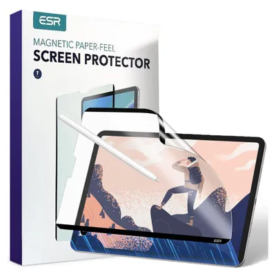 Produktbild von Schutzfolie Esr Paper Feel Magnetic Ipad Air 4 / 5 / Pro 11 Matte Clear