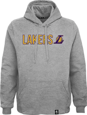 Produktbild von Outerstuff - NBA Los Angeles Lakers LeBron James Hoodie - Grau : Grau L Farbe: Grau Größe: L