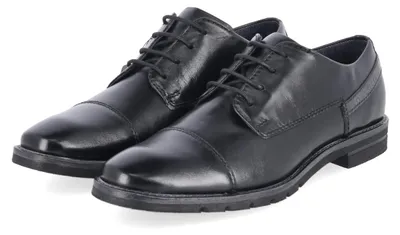 Produktbild von Bugatti Herren Halbschuhe Schwarz Glattleder Größe: 40