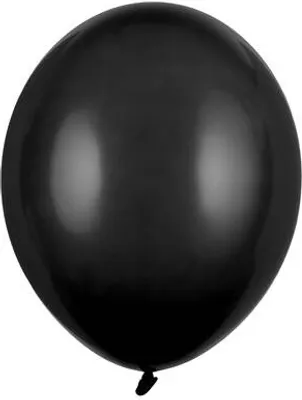 Produktbild von Schwarze Latexballons 12,5 cm, 100 Stk.