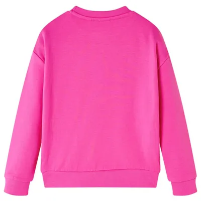 Zdjęcie produktu dla vidaXL Bluza dziecięca ciemnoróżowa 104