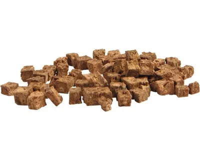 Produktbild von Delibest Fleisch Goodys mit Strauss 100 g