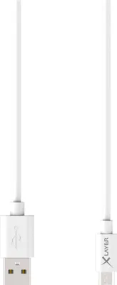 Image de Câble Xlayer PREMIUM Micro USB pour synchronisation et recharge, 1,20 m
