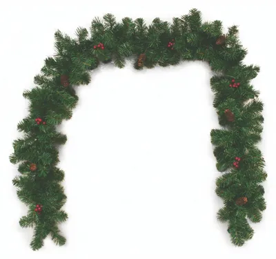 Produktbild von Weihnachtsgirlande, 180 Zweige, Länge 270 cm