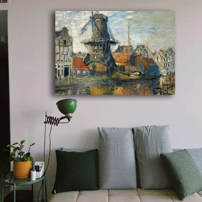 Obrázek produktu pro Wallity, 70100MONET013- CLD1146, Barevné, Obrazy na plátně, 70 x 100 cm, 100% plátno