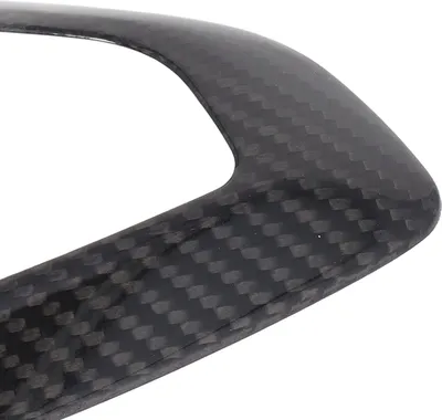 Productafbeelding van Koolstofvezel schakelpookknopbasis en schakelpookafdekking voor modellen F22, F45, F46, F20, E46, E90, F34, F32 (rechterhand aandrijving)
