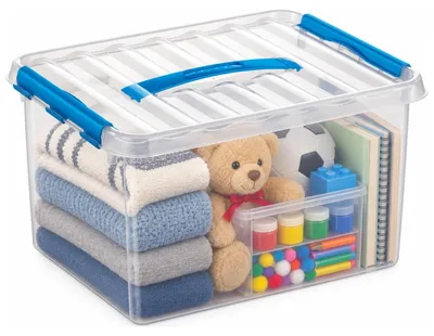Produktbild von Sunware Aufbewahrungsbox - transparent - 15L - 40 x 30 x 18 cm