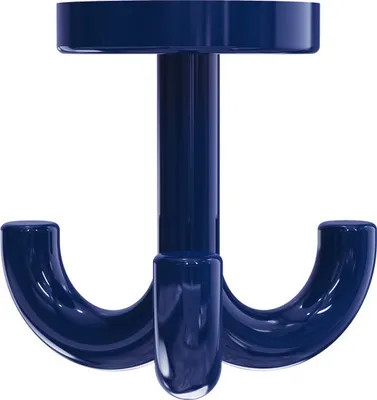 Produktbild von Happy Kidz HEWI Dreifachhaken für Garderoben Farbe: stahlblau 201300220-F50