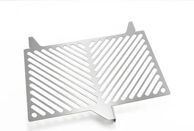 Produktbild von ZIEGER Kühlerabdeckung kompatibel mit Suzuki GSX-S 750 Clean silber