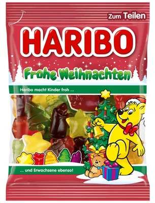 Produktbild von Haribo Frohe Weihnachten 200g