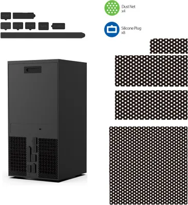 Produktbild von Staubfilter für Xbox Series X, Belüftung Staubfilterabdeckung für Xbox Series X Topcase Staubfilterabdeckung