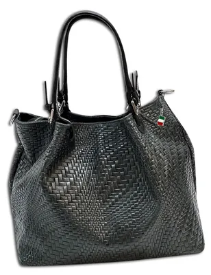 Immagine prodotto di Florence borsa in pelle borsa a tracolla nera OTF163S