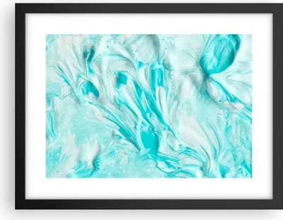 Produktbild von Gerahmtes Poster - Schwarzer Rahmen - Blume Abstraktion - 40x30 cm - Wand Bild - Wanddeko - Wandbilder - Kunstposter - Wandposter - Bilderrahmen - Bilder - Kunstdruck - Wandbild - P2BAA40x30-3827