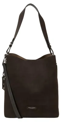 Imagen del producto de Marc O'Polo Cuero bolso bandolera bolso de hombro Brinja Hobo Bag Burnt Coffee marrón oscuro