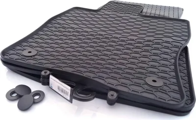 Produktbild von Gummimatten für Cupra Formentor + Facelift + VZ Premium Gummi Fußmatten Original Qualität Geruchsneutral 4-teilig Komplett-Set Schwarz