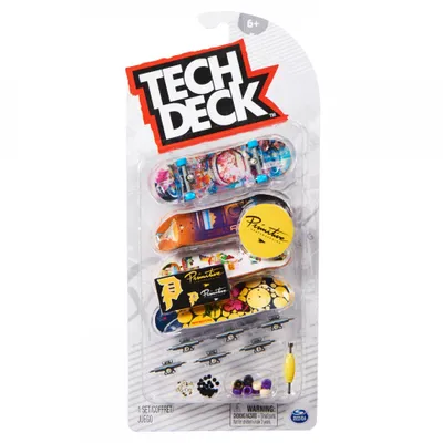 Obrázok produktu pre Tech Deck Sada 4 Ks Fingerboard Primitive 9,6 Cm