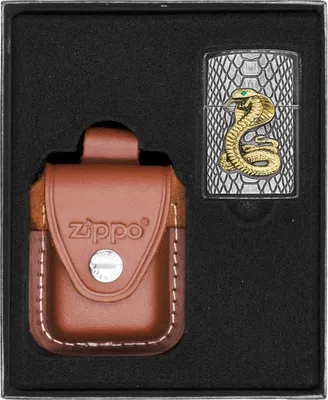 Zdjęcie produktu dla Zestaw Zippo Zapalniczka Cobra New Prezentowy No4