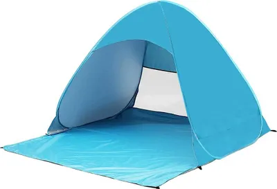 Obrázek produktu pro Verk 14417 Samorozkládací stan UV plážový 160 x 140 x 110 cm modrá