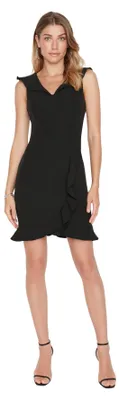 Productafbeelding van TRENDYOL Mini-jurk voor dames, zwart, maat 22