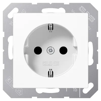Productafbeelding van JUNG SCHUKO stopcontact, serie A1520NWW