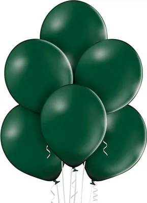 Zdjęcie produktu dla Balony pastelowe Ciemnozielone, B105, 30 cm, 100 szt.