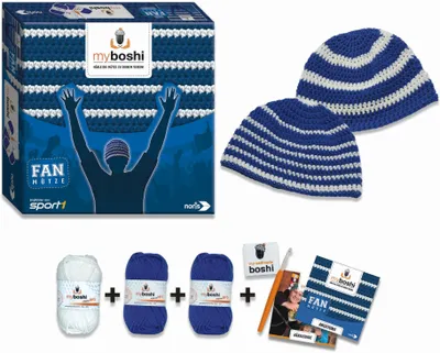 Produktbild von Noris Spiele myboshi - Fan Mütze Atsugi/Sakura; 606311347