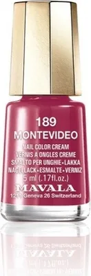 Productafbeelding van Mavala Mini Color, 5 ml, Paars, Montevideo, Kleur, Dekkend, Crèmige textuur