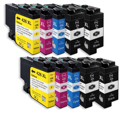 Produktbild von 10er Pack Druckerpatronen 426 426XL kompatibel mit MFC-J4340 J4340DW