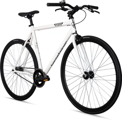 Produktbild von Bergsteiger Kyoto 28 Zoll Singlespeed Fixie Fahrrad, Aluminium Rahmen, Flip-Flop-Nabe, Retro-Design, Fixed Gear, Urban Bike für Herren & Damen