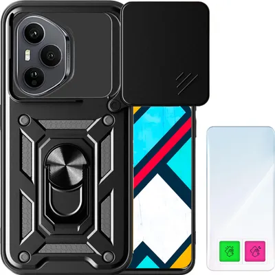 Produktbild von Hülle für Honor 400 Pro Gepanzerte Rückseite + 9H Glas