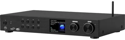 Immagine prodotto di Maxxo TR05 sintonizzatore Hi-Fi con DAB+, FM, radio internet, Bluetooth, Wi-Fi, USB, display 3,2", app, Spotify, Toslink, RCA