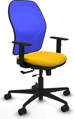 Immagine prodotto di Sedia da ufficio Jorquera Piqueras y Crespo, modello 1D036N0, colore giallo
