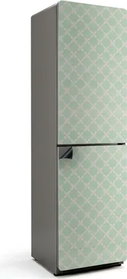 Produktbild von Wellenlinienmuster – Magnetische Kühlschrank Abdeckung – Dekorfolie magnetisch Küche – Kühlschrank Magnet Deko – selbstklebende Magnettafel – Magnetfolie für Kühlschranktür – 60x205 cm