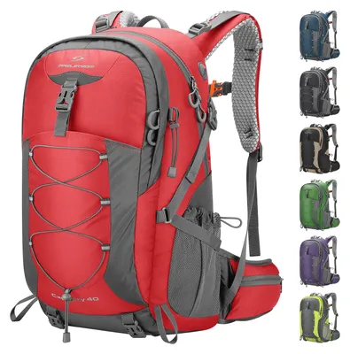 Obrázok produktu pre Turistický batoh 40 l, vodotesný, s pláštenkou, pre turistiku
