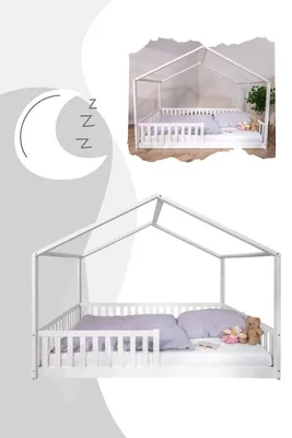 tiSsi® Hausbett / Bodenbett ENNO Gr. 140 x 200 cm