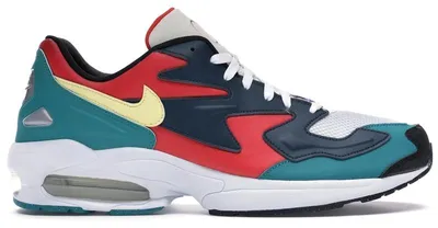 Zdjęcie produktu dla Nike Air Max2 Light, kolor: habanero red, navy, emerald - rozmiar EU 43