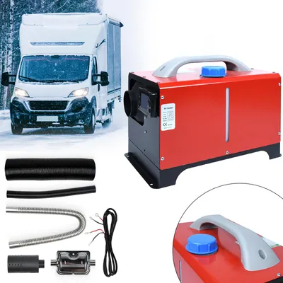 Produktbild von FIVMEN Standheizung Diesel 8KW 12V Dieselheizung mit Fernbedienung und LCD-Display Diesel Lufterhitzer Air Diesel Heizung Schnelles Aufheizen, Typ E