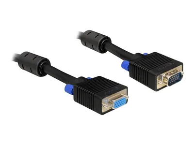 Produktbild von Delock - VGA-Verlängerungskabel - HD-15 (VGA) (M) zu HD-15 (VGA) (W) - 15 m