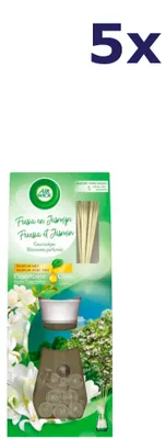 Produktbild von 5x Airwick Ätherische Öle – Duftstäbchen – 33 ml – Freesie und Jasmin