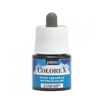 Immagine prodotto di Pebeo Colorex Aquarelltinte, 45 ml, Hellblau