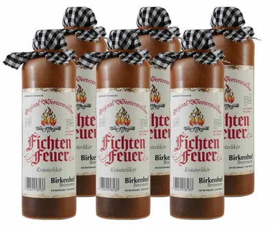 Produktbild von Birkenhof Fichtenfeuer Kräuterlikör (6 x 0,35L)