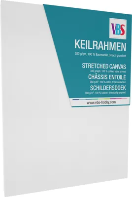 Produktbild von VBS Keilrahmen 18 x 24 cm, 18 mm Leistenhöhe