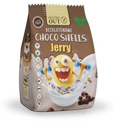 Image de Gluten Out Jerry Choco Shells 375g