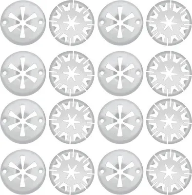 Obrázok produktu pre Kovové spony pre práčky, 30 mm, montáž pod skrinku