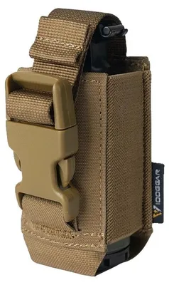 Produktbild von Blitzgranatenträger, MOLLE-kompatibel, höhenverstellbar, Coyote Braun