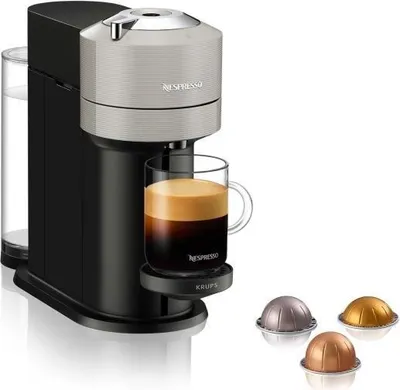 Zdjęcie produktu dla KRUPS Vertuo Next Nespresso Espressomaschine 1.1L Hellgrau YY4298FD