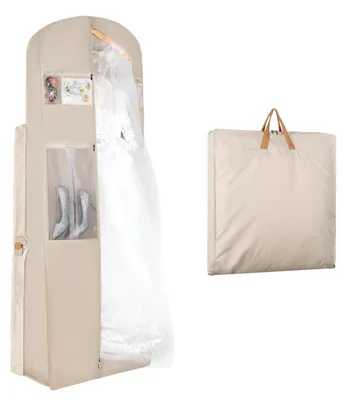 Obrázek produktu pro Oblečový vak, délka 182 cm, barva béžová, materiál: polyester