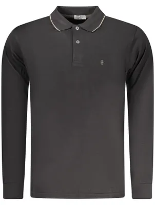Immagine prodotto di COVERI MOVING Herren-Poloshirt mit langen Ärmeln, schwarz