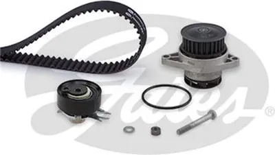 Produktbild von Gates Zahnriemensatz + Wasserpumpe für Seat VW 1,3 1,4