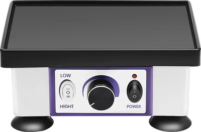 Obrázek produktu pro Vibrátor na sádru pro zubní laboratoře – JG-203 Vibrační zařízení – 120 W – 220 V EU – 2 stupně – max. nosnost ≤2 kg – motor z čisté mědi – bílá/černá